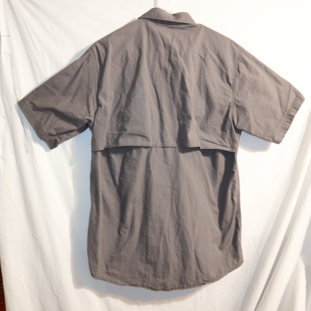 5.11 Tactical Gray Casual Button Down Shirt - Picture 8 of 14